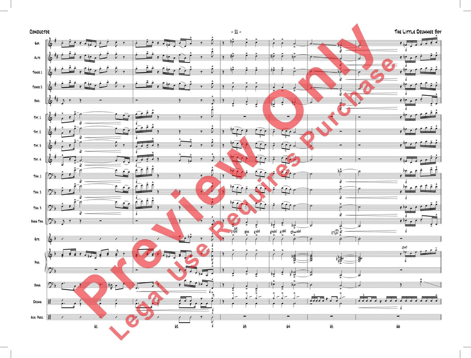 The Little Drummer Boy As Performed by Gordon Goodwin's Big Phat Band | 小雅音樂 Hsiaoya Music