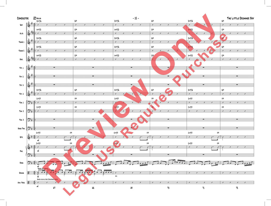 The Little Drummer Boy As Performed by Gordon Goodwin's Big Phat Band | 小雅音樂 Hsiaoya Music