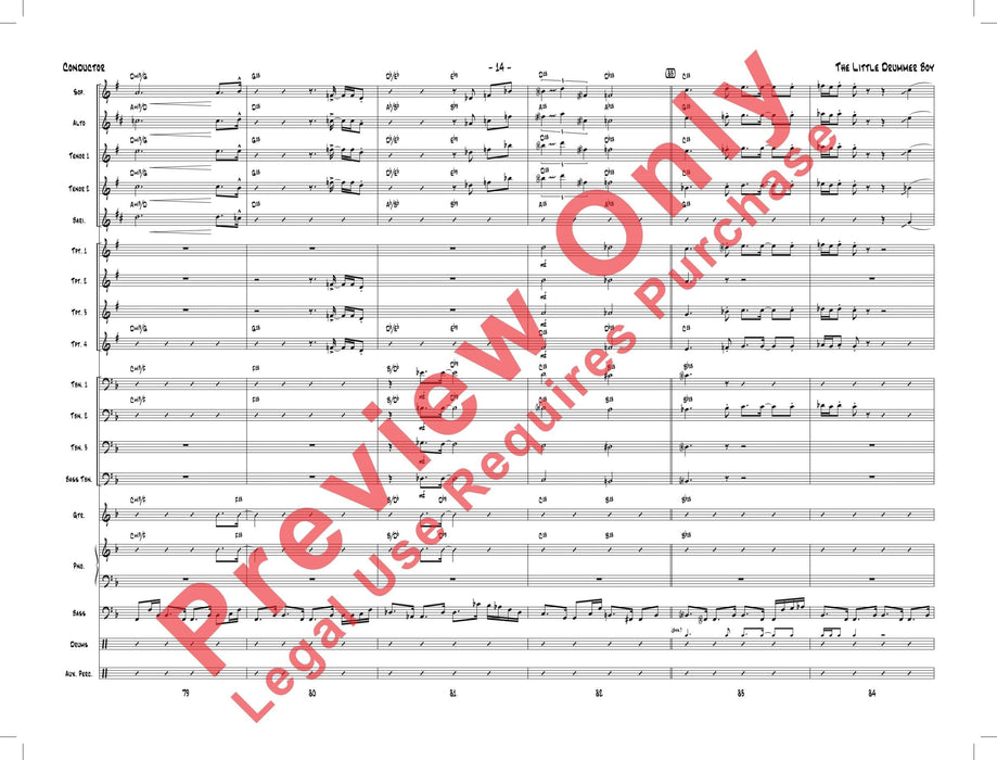 The Little Drummer Boy As Performed by Gordon Goodwin's Big Phat Band | 小雅音樂 Hsiaoya Music