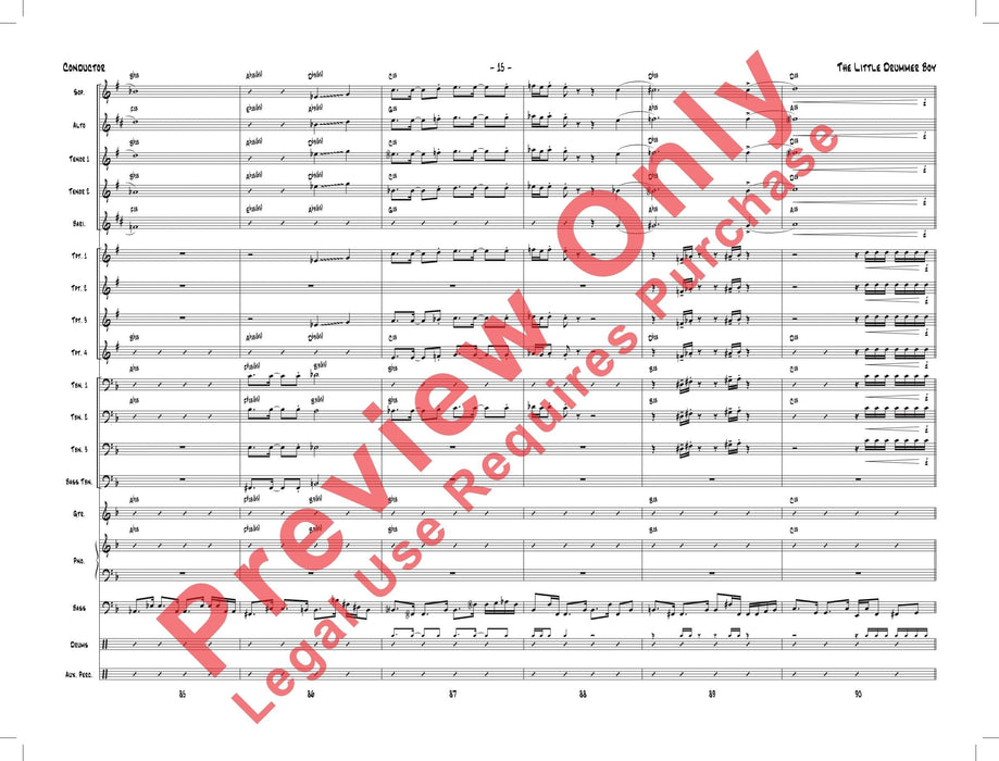 The Little Drummer Boy As Performed by Gordon Goodwin's Big Phat Band | 小雅音樂 Hsiaoya Music