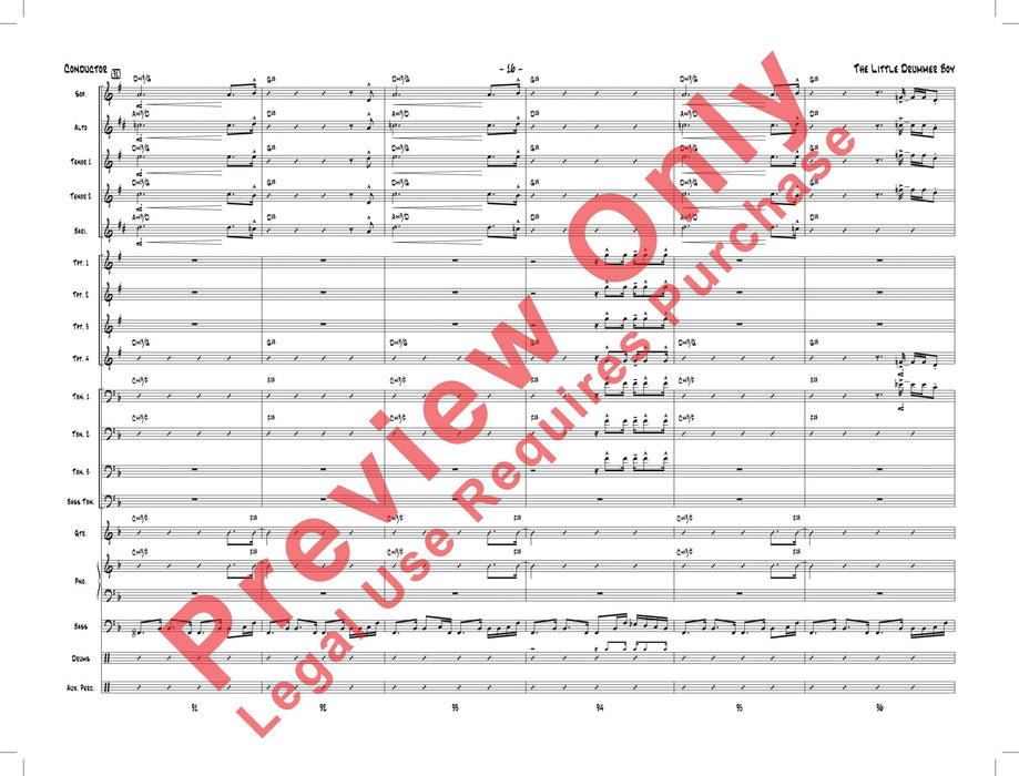 The Little Drummer Boy As Performed by Gordon Goodwin's Big Phat Band | 小雅音樂 Hsiaoya Music