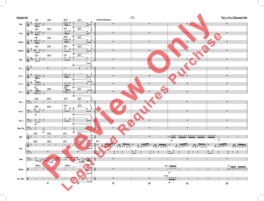 The Little Drummer Boy As Performed by Gordon Goodwin's Big Phat Band | 小雅音樂 Hsiaoya Music