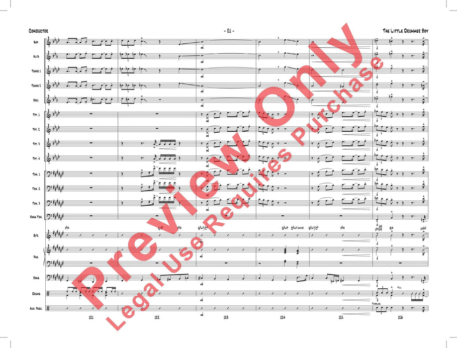 The Little Drummer Boy As Performed by Gordon Goodwin's Big Phat Band | 小雅音樂 Hsiaoya Music