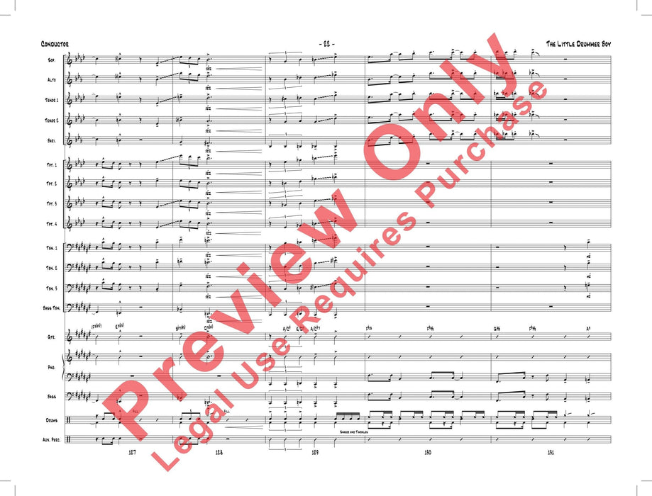 The Little Drummer Boy As Performed by Gordon Goodwin's Big Phat Band | 小雅音樂 Hsiaoya Music