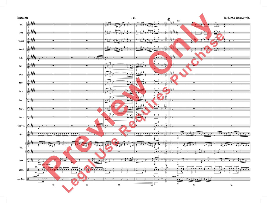 The Little Drummer Boy As Performed by Gordon Goodwin's Big Phat Band | 小雅音樂 Hsiaoya Music