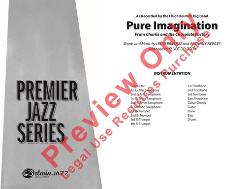 Pure Imagination As Recorded by the Elliot Deutsch Big Band 大樂隊 | 小雅音樂 Hsiaoya Music