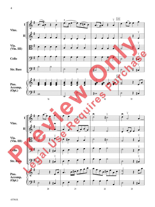 Sinfonia in G 交響曲 總譜 | 小雅音樂 Hsiaoya Music