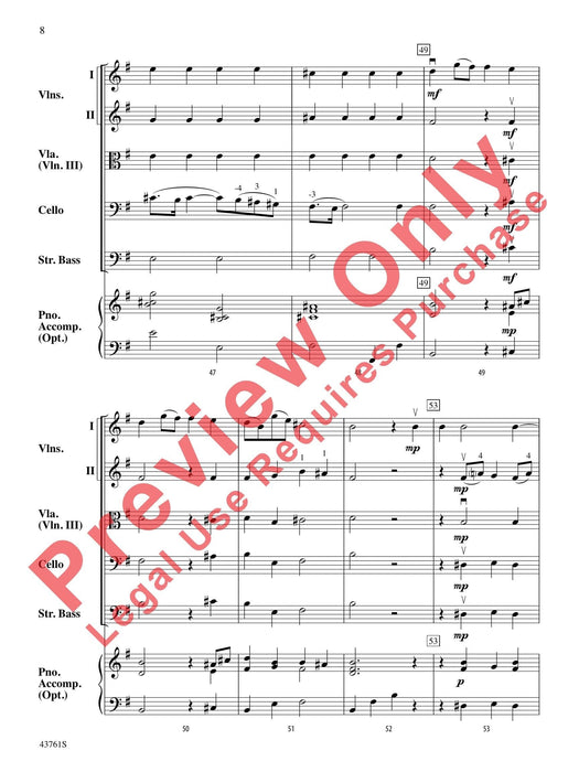 Sinfonia in G 交響曲 總譜 | 小雅音樂 Hsiaoya Music