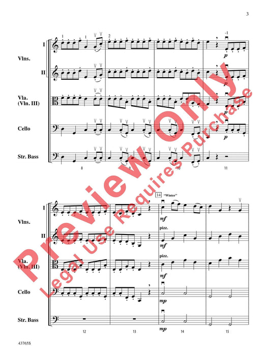 The Four Seasonings 總譜 | 小雅音樂 Hsiaoya Music