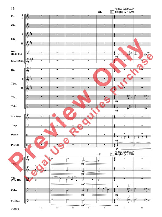 Godzilla Featuring: Godzilla! (Main Title Theme) / The Power Plant / Golden Gate Chaos / Back to the Ocean 主題 總譜 | 小雅音樂 Hsiaoya Music