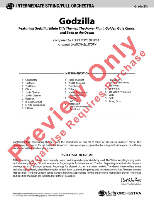 Godzilla Featuring: Godzilla! (Main Title Theme) / The Power Plant / Golden Gate Chaos / Back to the Ocean 主題 | 小雅音樂 Hsiaoya Music