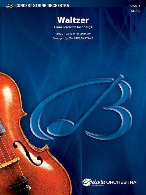 Waltzer From Serenade for Strings 柴科夫斯基,彼得 圓舞曲 小夜曲 弦樂 總譜 | 小雅音樂 Hsiaoya Music