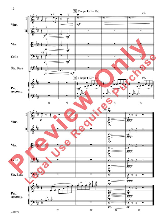 Carrickfergus 總譜 | 小雅音樂 Hsiaoya Music