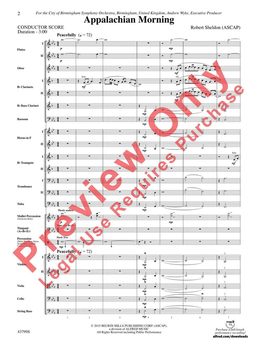 Appalachian Morning 總譜 | 小雅音樂 Hsiaoya Music