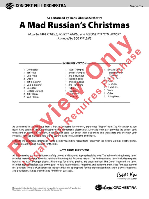 A Mad Russian's Christmas As Performed by Trans-Siberian Orchestra 管弦樂團 | 小雅音樂 Hsiaoya Music