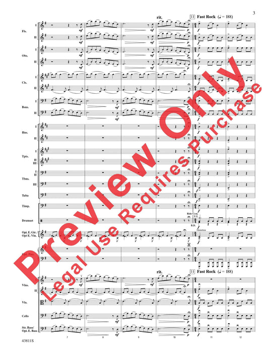 Christmas Eve/Sarajevo 12/24 As Performed by Trans-Siberian Orchestra 聖誕節 管弦樂團 總譜 | 小雅音樂 Hsiaoya Music