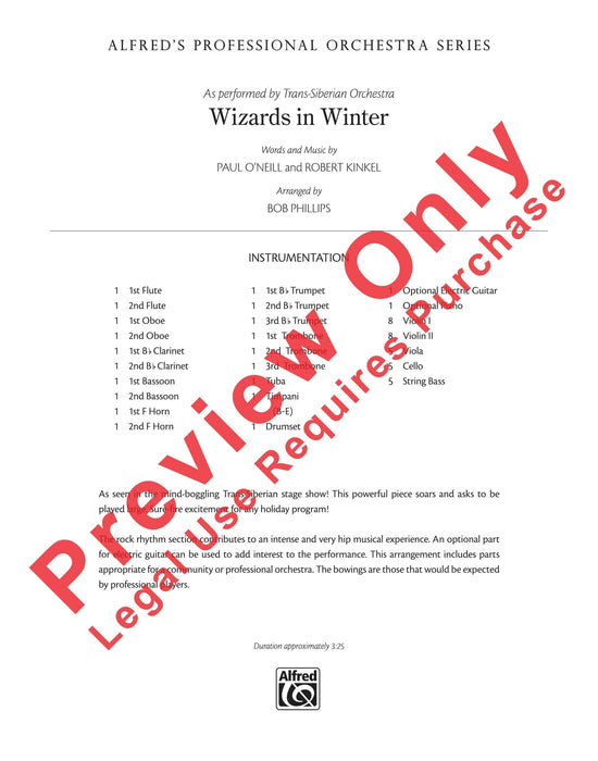 Wizards in Winter As Performed by Trans-Siberian Orchestra 管弦樂團 | 小雅音樂 Hsiaoya Music