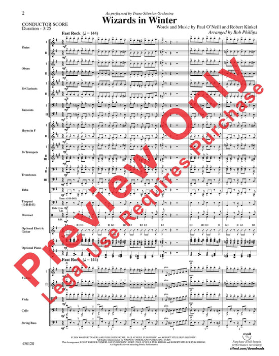 Wizards in Winter As Performed by Trans-Siberian Orchestra 管弦樂團 | 小雅音樂 Hsiaoya Music