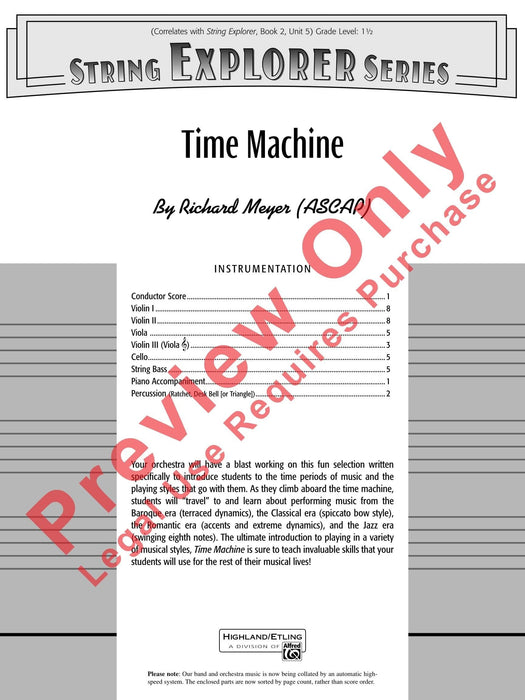 Time Machine 總譜 | 小雅音樂 Hsiaoya Music