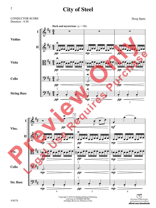 City of Steel 總譜 | 小雅音樂 Hsiaoya Music