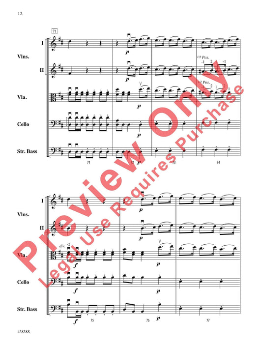 Royal Fireworks Overture 韓德爾 煙火序曲 總譜 | 小雅音樂 Hsiaoya Music