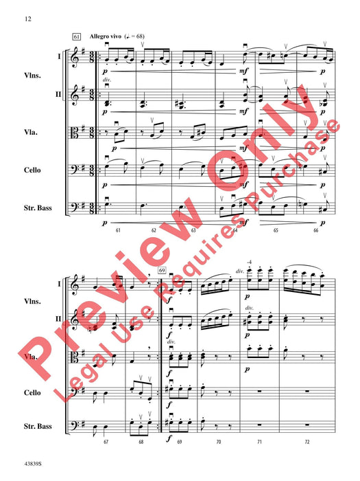 Mozartiana From Suite No. 4 柴科夫斯基,彼得 莫札特風格曲 組曲 總譜 | 小雅音樂 Hsiaoya Music