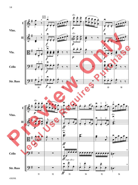 Mozartiana From Suite No. 4 柴科夫斯基,彼得 莫札特風格曲 組曲 總譜 | 小雅音樂 Hsiaoya Music