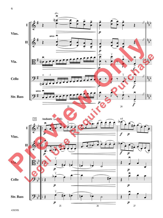 Mozartiana From Suite No. 4 柴科夫斯基,彼得 莫札特風格曲 組曲 總譜 | 小雅音樂 Hsiaoya Music