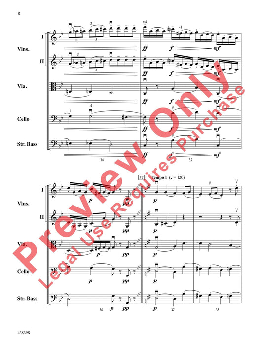 Mozartiana From Suite No. 4 柴科夫斯基,彼得 莫札特風格曲 組曲 總譜 | 小雅音樂 Hsiaoya Music