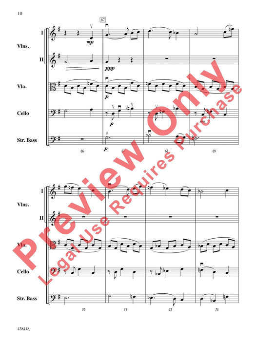 Scherzo for String Orchestra 詼諧曲 弦樂團 總譜 | 小雅音樂 Hsiaoya Music