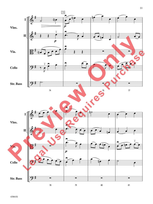 Scherzo for String Orchestra 詼諧曲 弦樂團 總譜 | 小雅音樂 Hsiaoya Music