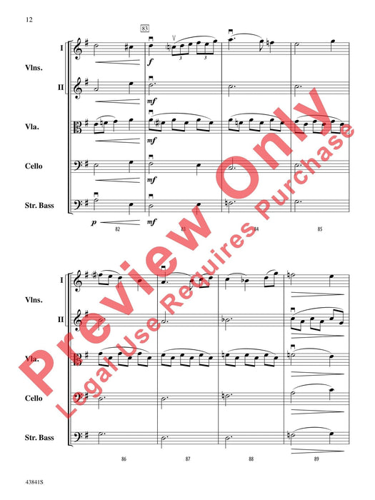 Scherzo for String Orchestra 詼諧曲 弦樂團 總譜 | 小雅音樂 Hsiaoya Music