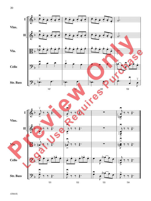 Scherzo for String Orchestra 詼諧曲 弦樂團 總譜 | 小雅音樂 Hsiaoya Music