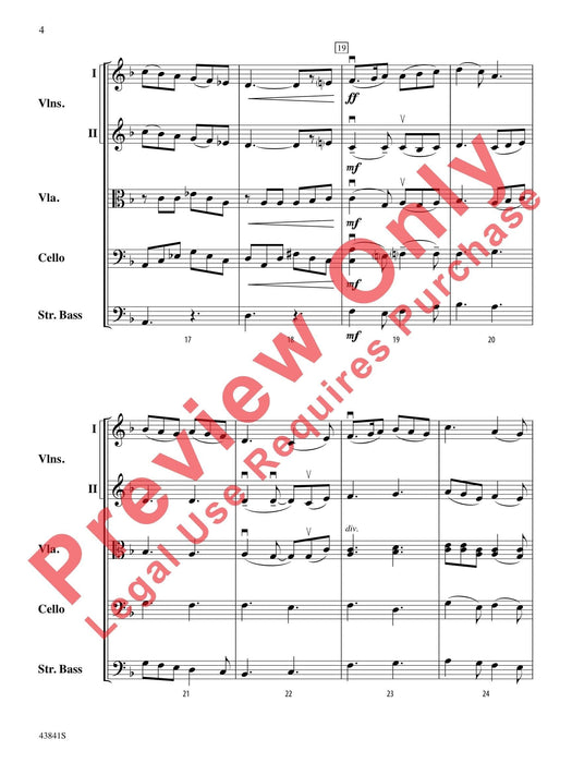 Scherzo for String Orchestra 詼諧曲 弦樂團 總譜 | 小雅音樂 Hsiaoya Music