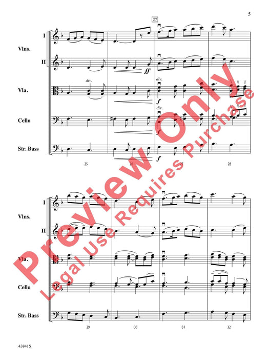 Scherzo for String Orchestra 詼諧曲 弦樂團 總譜 | 小雅音樂 Hsiaoya Music