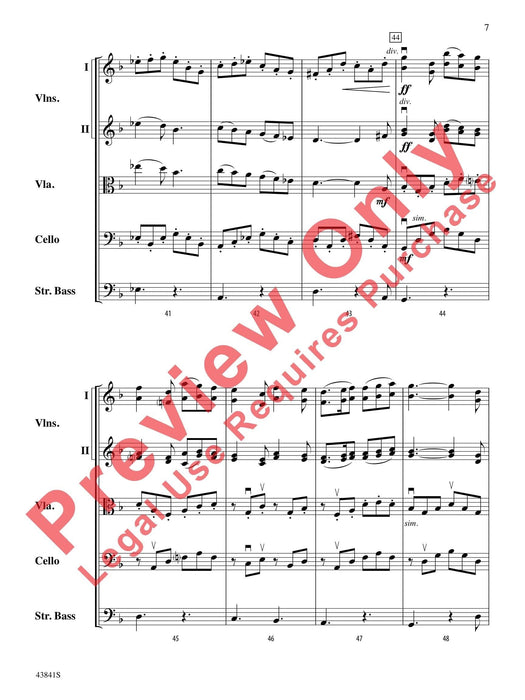 Scherzo for String Orchestra 詼諧曲 弦樂團 總譜 | 小雅音樂 Hsiaoya Music