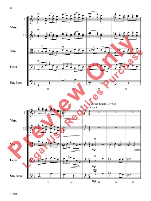 Scherzo for String Orchestra 詼諧曲 弦樂團 總譜 | 小雅音樂 Hsiaoya Music