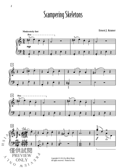 Scampering Skeletons | 小雅音樂 Hsiaoya Music