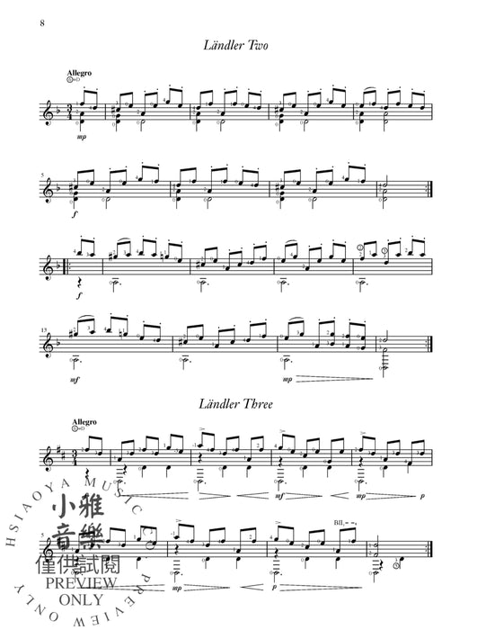 Beethoven: Selected Works Transcribed for Guitar Light Classics Arrangements for Guitar 吉他 | 小雅音樂 Hsiaoya Music