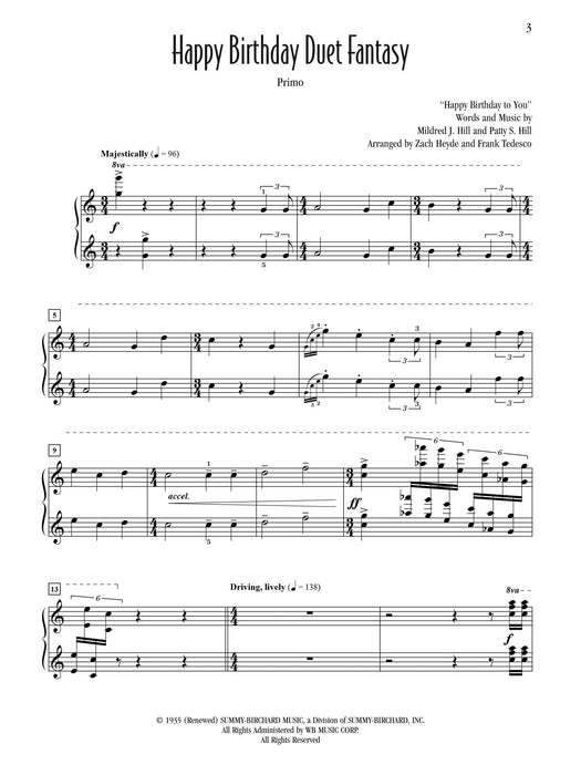 Happy Birthday Duet Fantasy 生日快樂歌二重奏幻想曲 | 小雅音樂 Hsiaoya Music