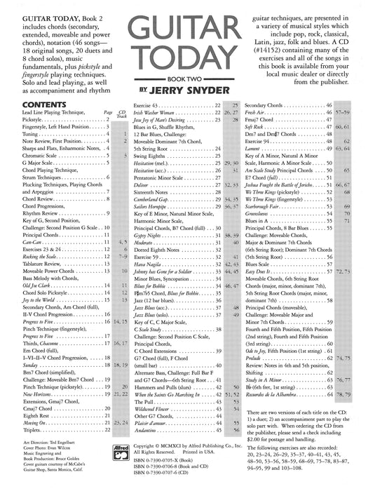 Guitar Today, Book 2 A Beginning Acoustic & Electric Guitar Method 吉他 | 小雅音樂 Hsiaoya Music
