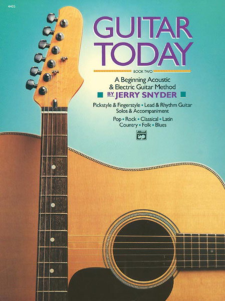 Guitar Today, Book 2 A Beginning Acoustic & Electric Guitar Method 吉他 | 小雅音樂 Hsiaoya Music