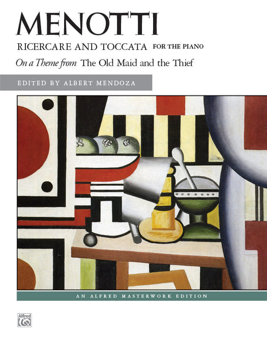 Menotti: Ricercare and Toccata On a Theme from The Old Maid and the Thief 觸技曲 主題老處女與小偷 | 小雅音樂 Hsiaoya Music