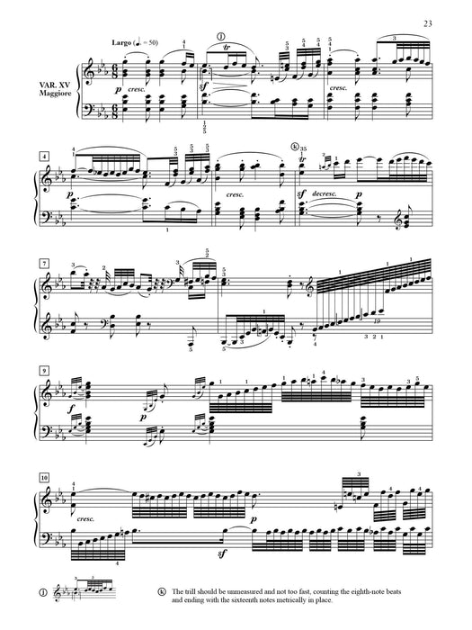 Beethoven: 15 Variations and a Fugue in E-flat Major ("Eroica Variations"), Opus 35 貝多芬 詠唱調 復格曲 詠唱調 作品 | 小雅音樂 Hsiaoya Music