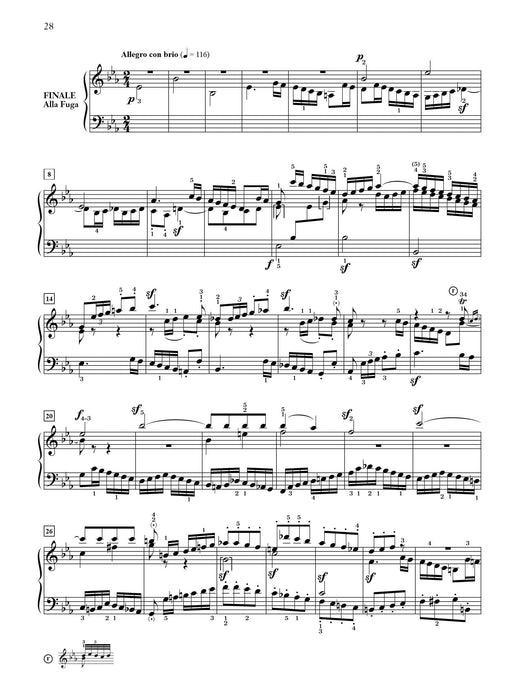 Beethoven: 15 Variations and a Fugue in E-flat Major ("Eroica Variations"), Opus 35 貝多芬 詠唱調 復格曲 詠唱調 作品 | 小雅音樂 Hsiaoya Music