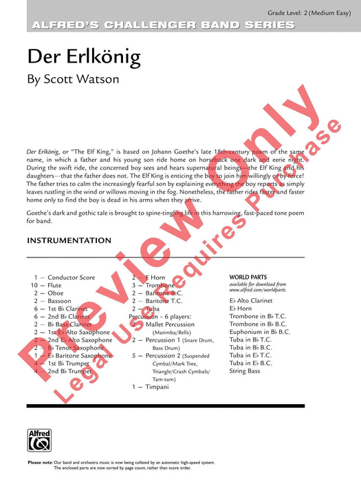 Der Erlkönig 總譜 | 小雅音樂 Hsiaoya Music