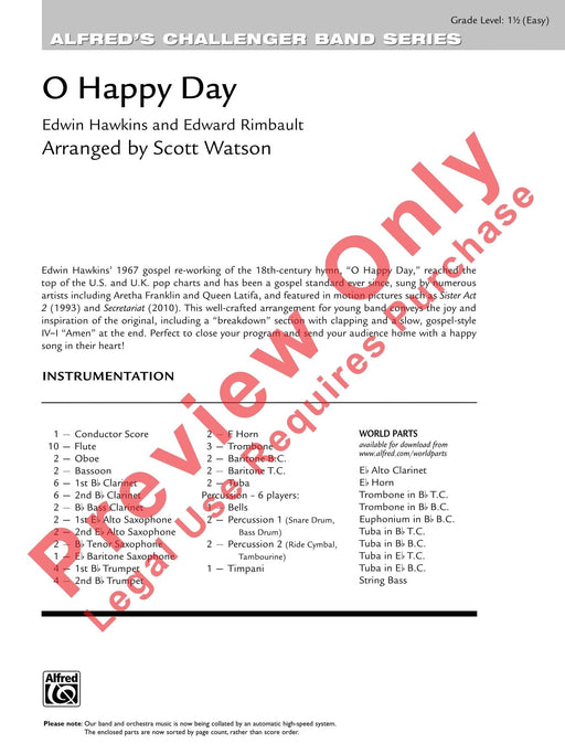 O Happy Day 總譜 | 小雅音樂 Hsiaoya Music