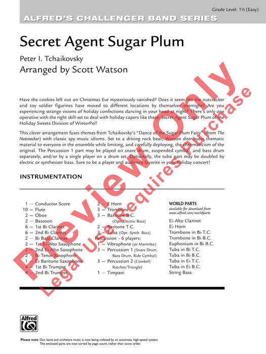 Secret Agent Sugar Plum 柴科夫斯基,彼得 | 小雅音樂 Hsiaoya Music