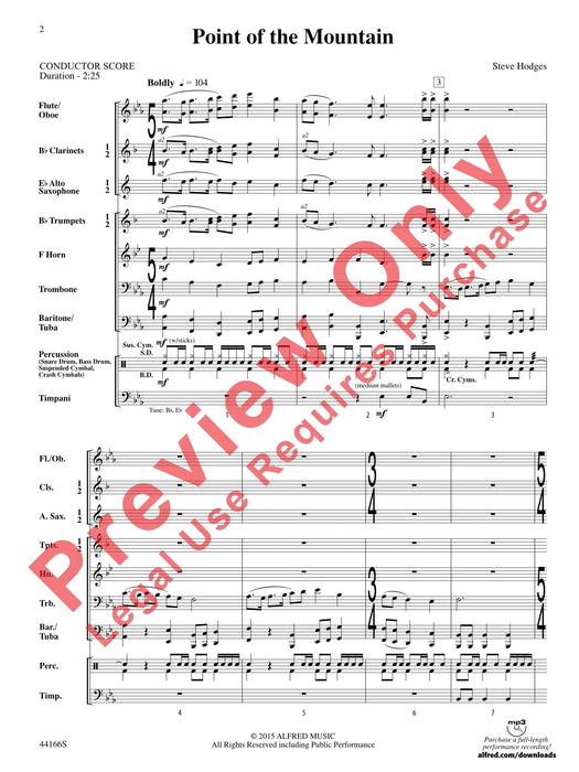 Point of the Mountain 總譜 | 小雅音樂 Hsiaoya Music