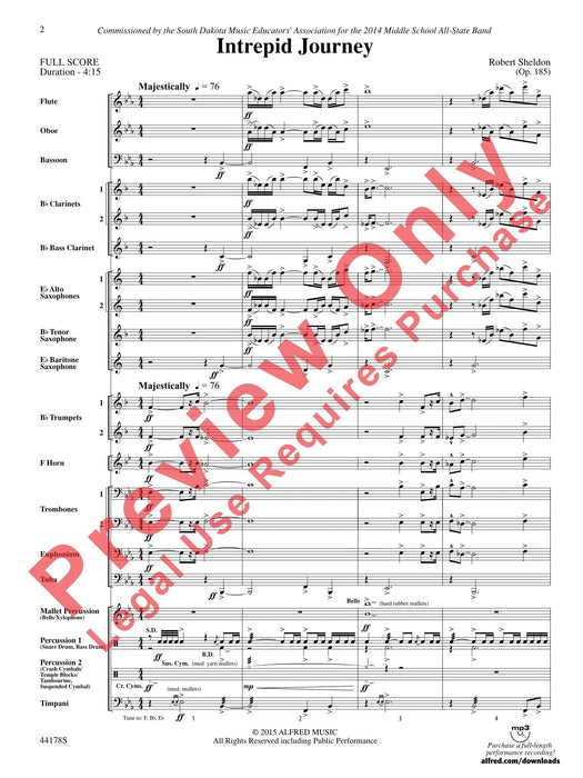 Intrepid Journey 總譜 | 小雅音樂 Hsiaoya Music